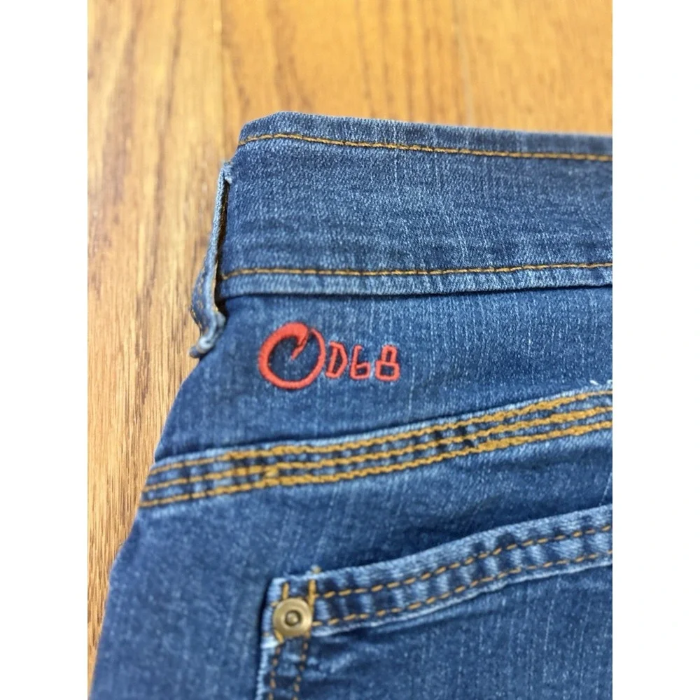 Origin USA Jeans Mens 36x32(30) Blue Delta 68 Legit Fit Slim Straight Stretch